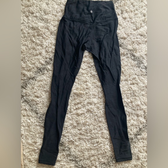 CRZ YOGA Fleece lined Black Leggings Women’s S/M - Picture 1 of 5